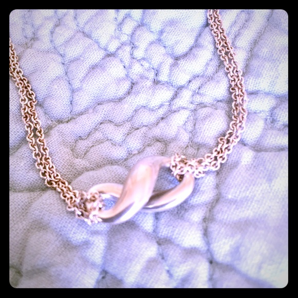 *SOLD* Tiffany infinity necklace - Picture 1 of 3
